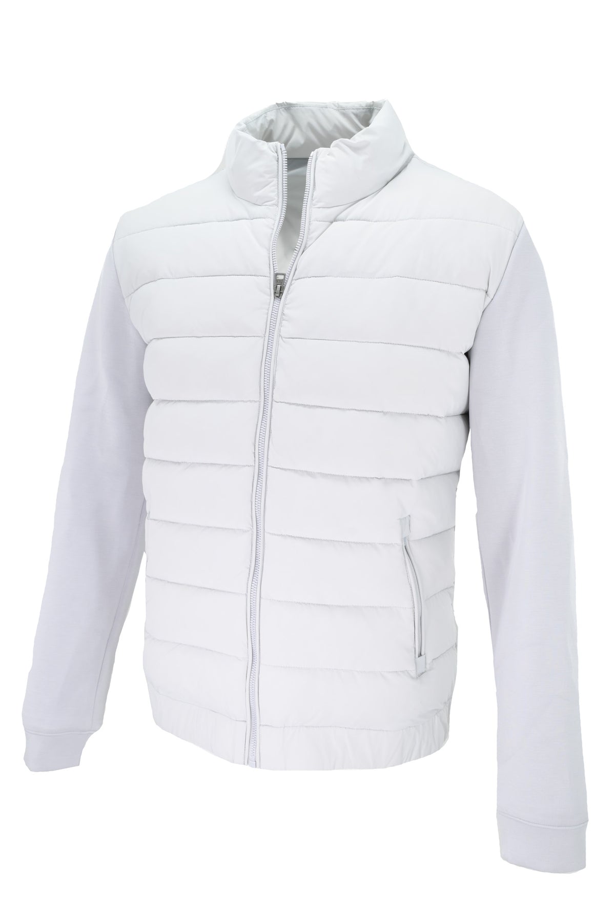 7 Diamonds Padded Jacket - Platinum