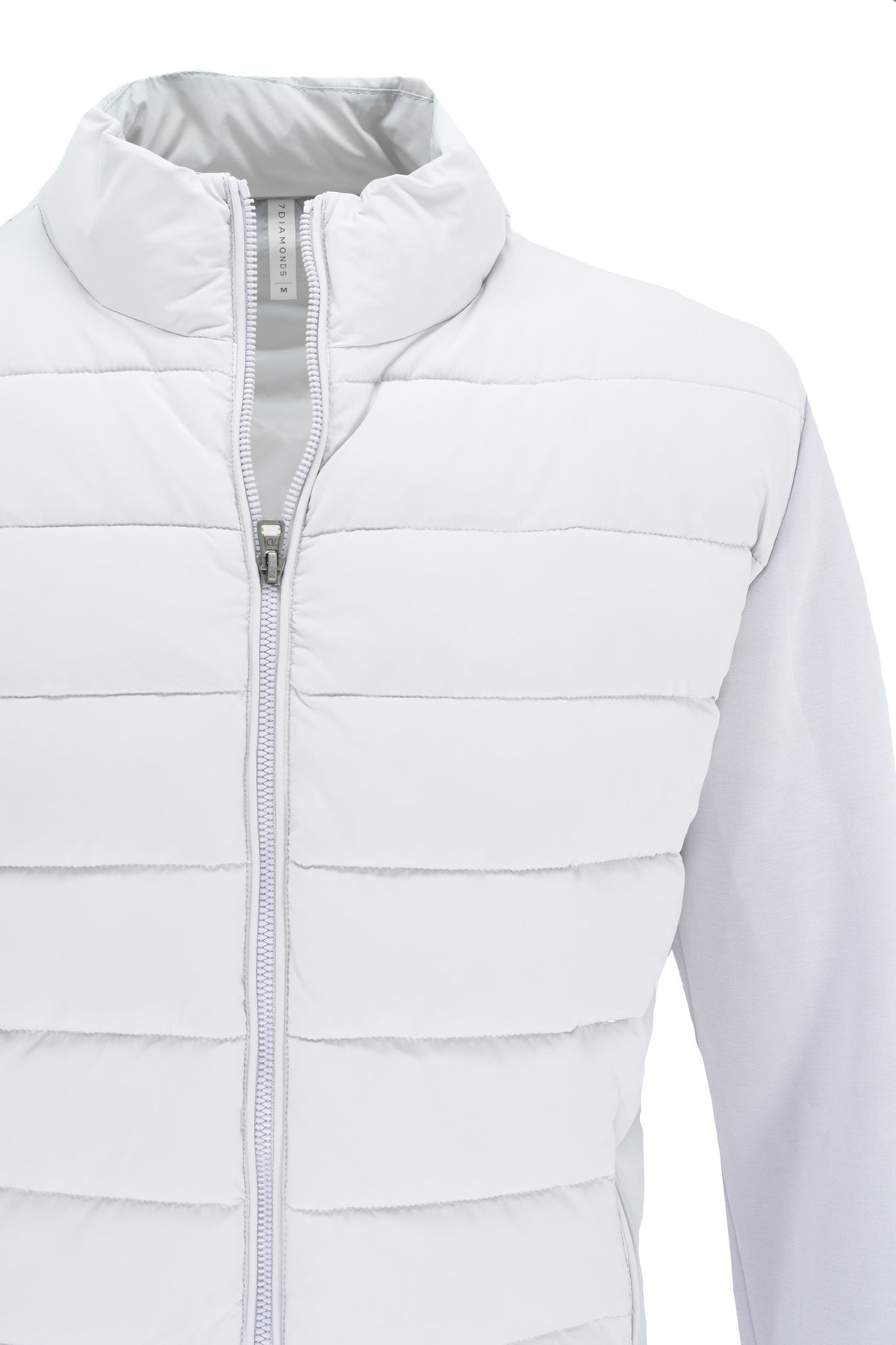 7 Diamonds Padded Jacket - Platinum