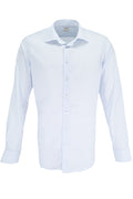Serica Dress Shirt - Light Blue Microcheck
