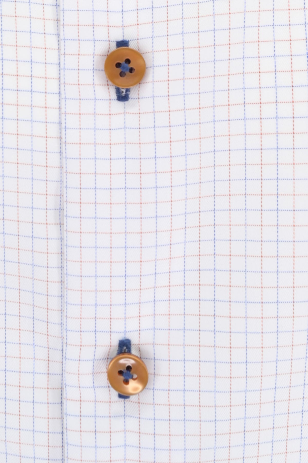 Serica Dress Shirt - Blue / Bronze Check