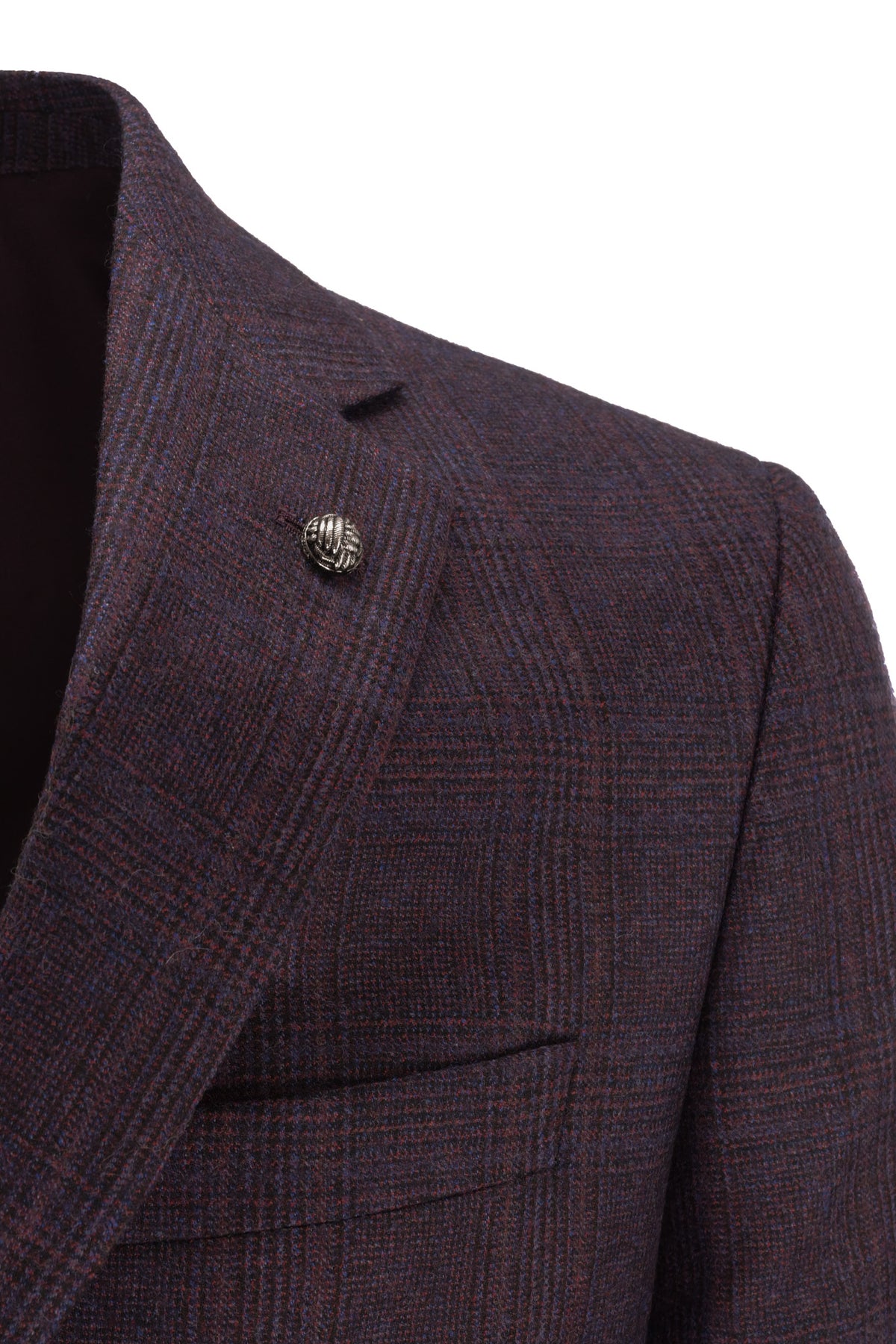 Jack Victor Sport Coat - Plaid Plum