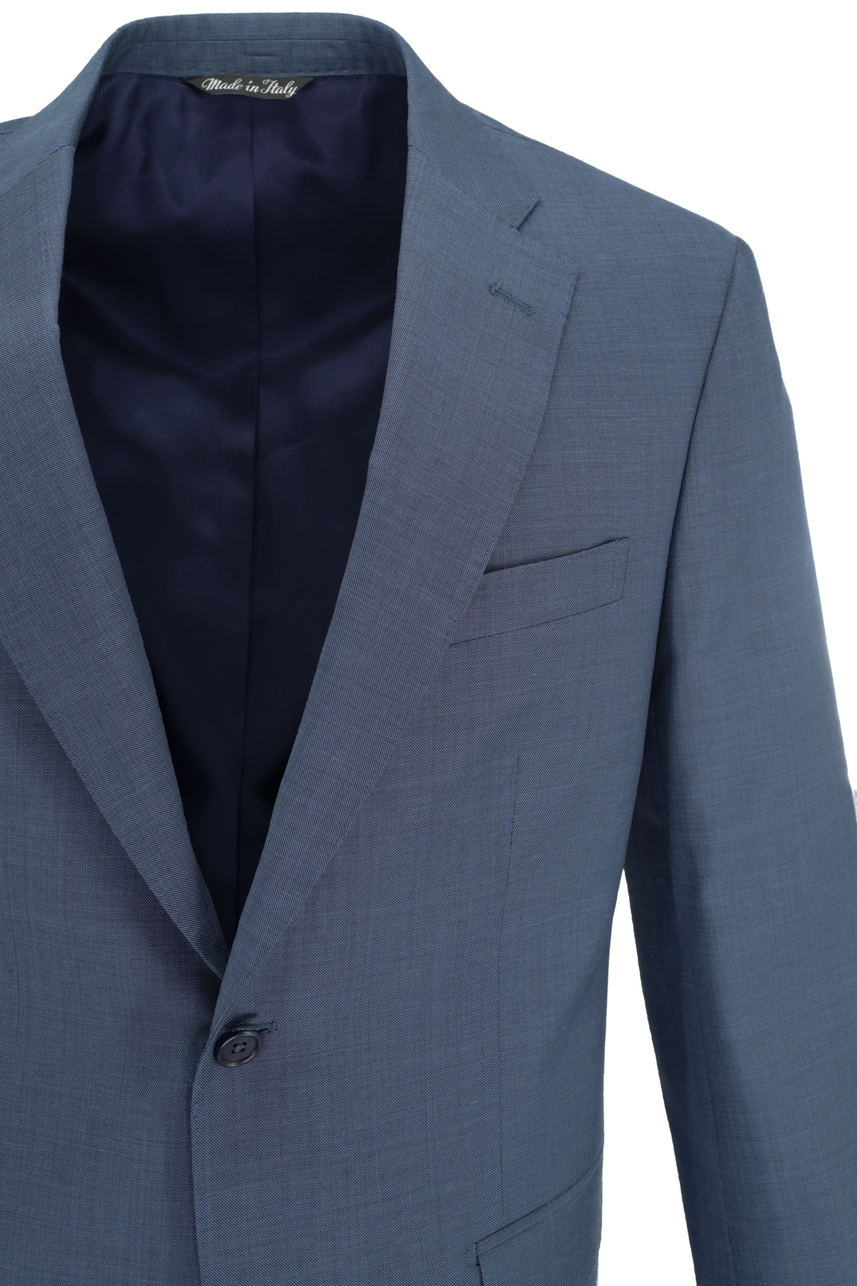 Zenga Wool Suit - New Navy