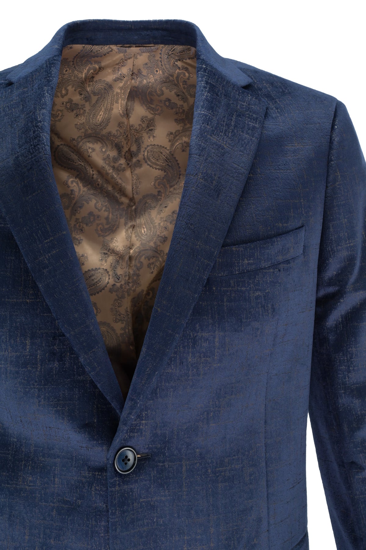 Robert Graham Sueded Sport Coat - Navy