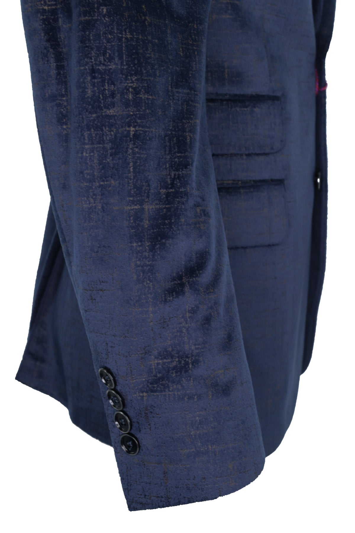 Robert Graham Sueded Sport Coat - Navy