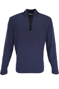 Inpore Half Zip Sweater - Indigo