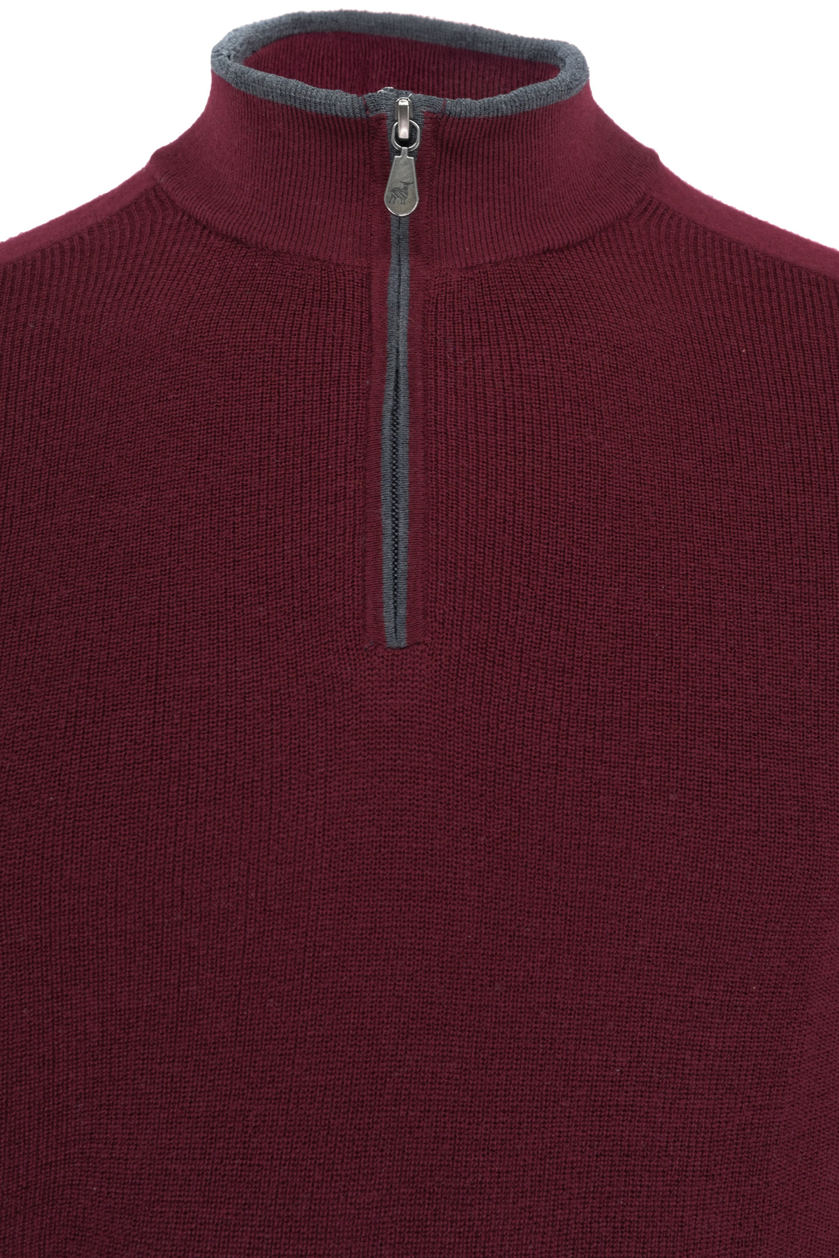 Raffi Wool-blend Sweater - Bordeaux