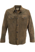 Scully Sueded Leather Jacket - Brown