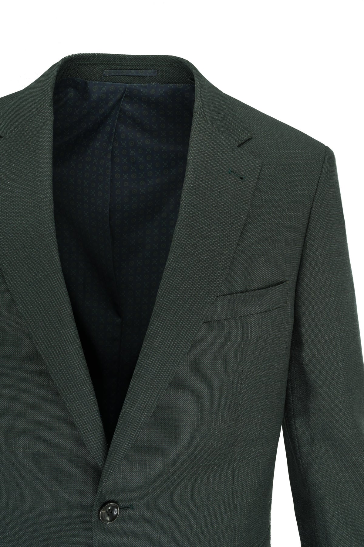 Giles & Jasper Wool Suit - Fall Green