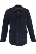 Enzo Wool Jacket - Kami Navy