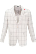 TailoRed Guabello Sport Coat - Cream/Brown