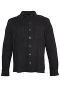 Regency Brock Suede Shirt Jacket Midnight