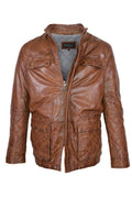 Alberto Zimni Leather Jacket