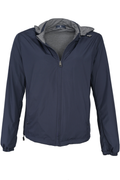 Luchiano Visconti Hooded Jacket Navy