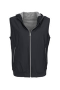 Luchiano Visconti Hooded Vest Black