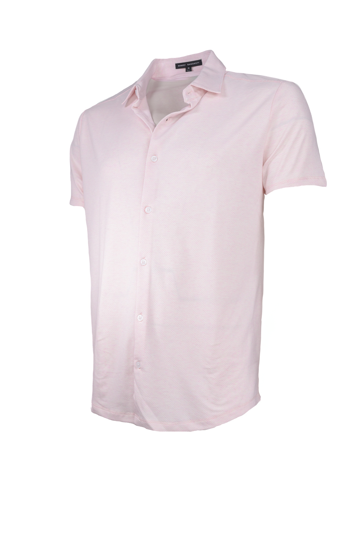 Robert Barakett Knit Keyes Shirt Pink
