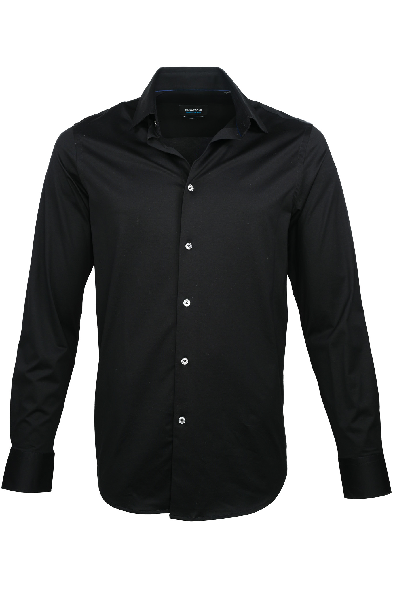 Bugatchi OoohCotton Stretch Shirt Black Ticknors Men's Clothiers Bugatchi OoohCotton Stretch Shirt Black Ticknors Men's Clothiers