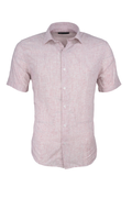 Robert Barakett Legato Short Sleeve Shirt - Pink