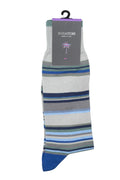 Bugatchi Multitrack Striped Socks