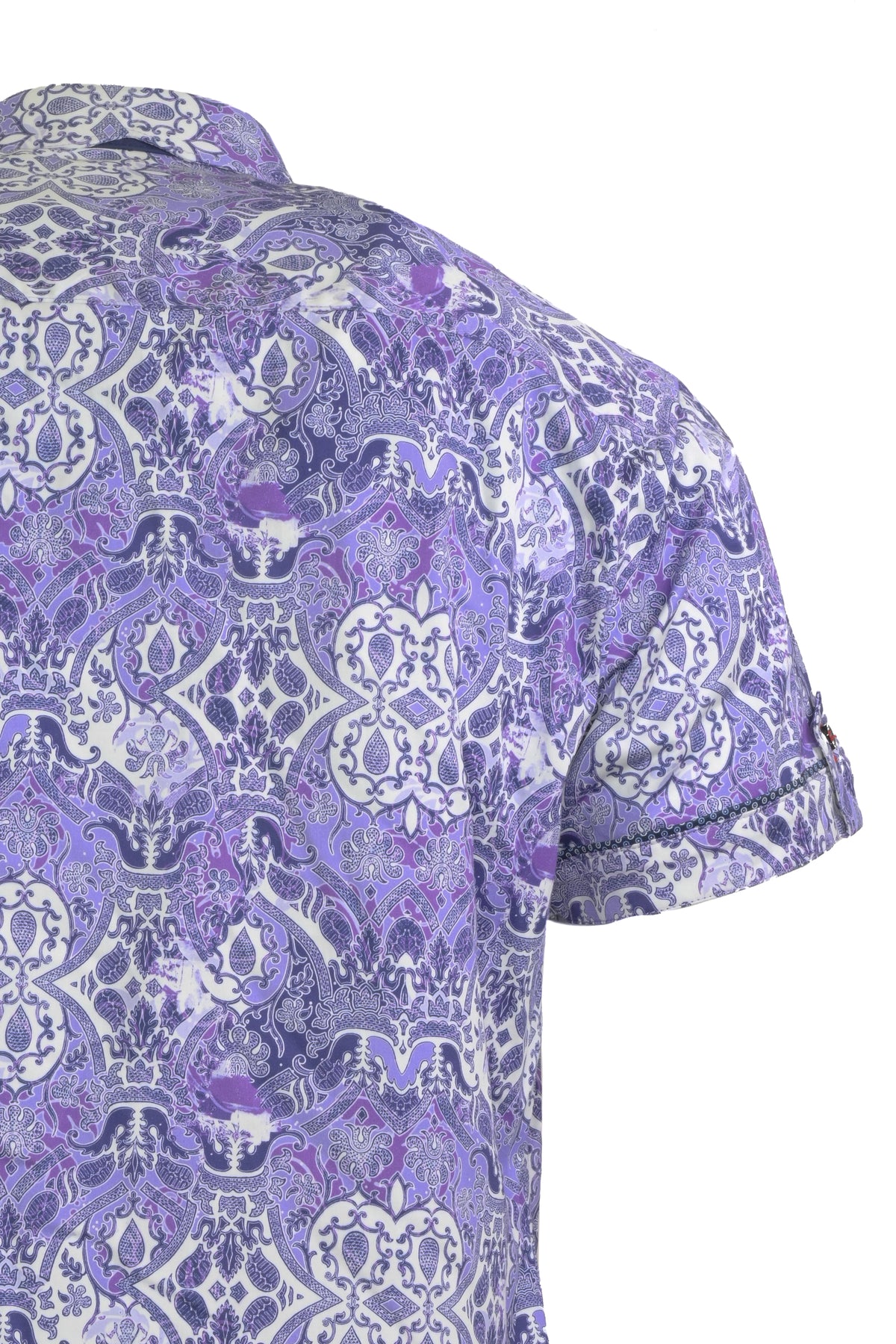 Au Noir Tacoma Short Sleeve Shirt Lavender