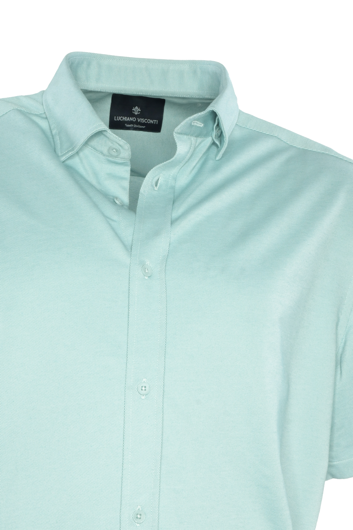 Luchiano Visconti Short Sleeve Seafoam