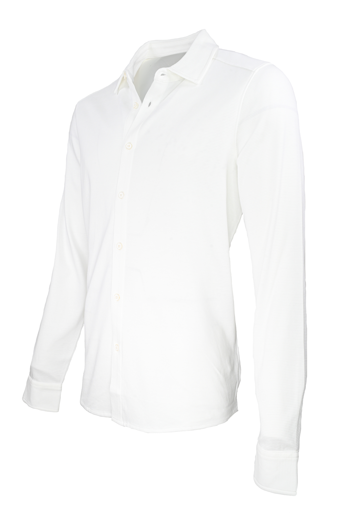 Raffi Long Sleeve Shirt - "The Jude" White