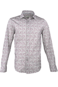 Bugatchi OoohCotton® Shirt - Berry