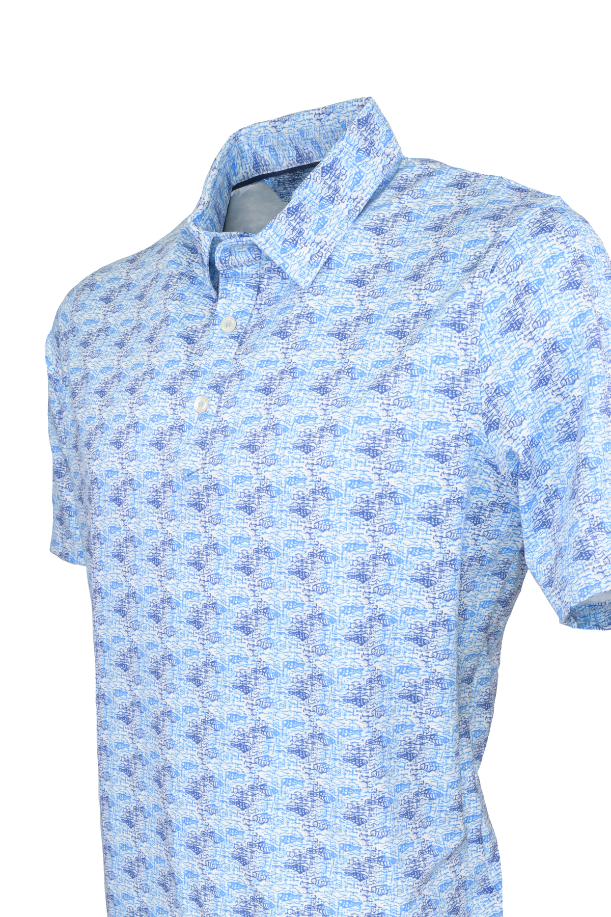 Garnet Soft Fish Shirt Blue