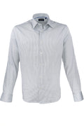 Garnet Micro Stripe Shirt White