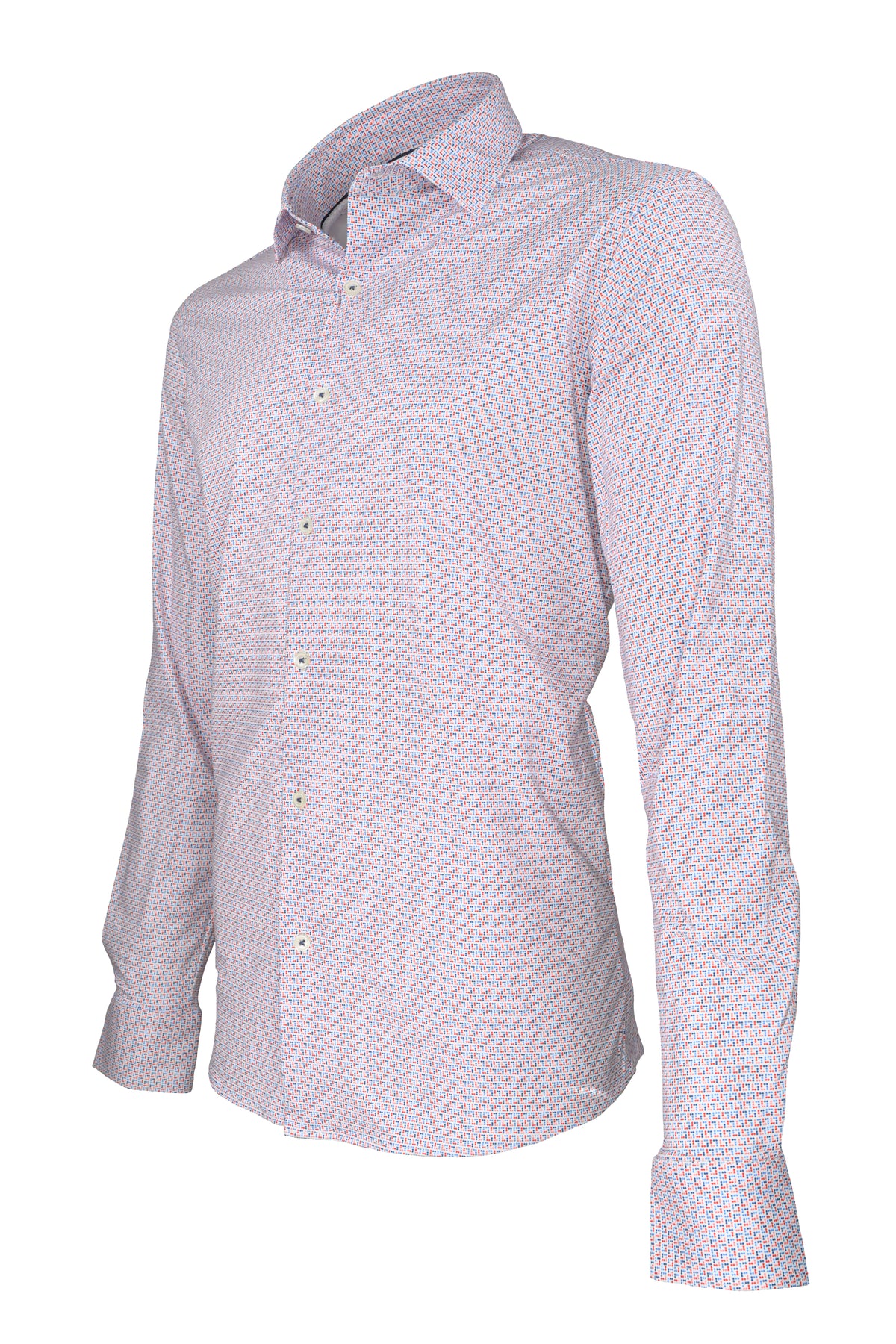 Garnet Essential Stretch Dot Shirt