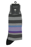Bugatchi Striped Socks