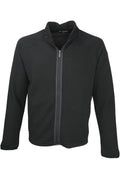 Marcello Soho Ribbed Jacket Black