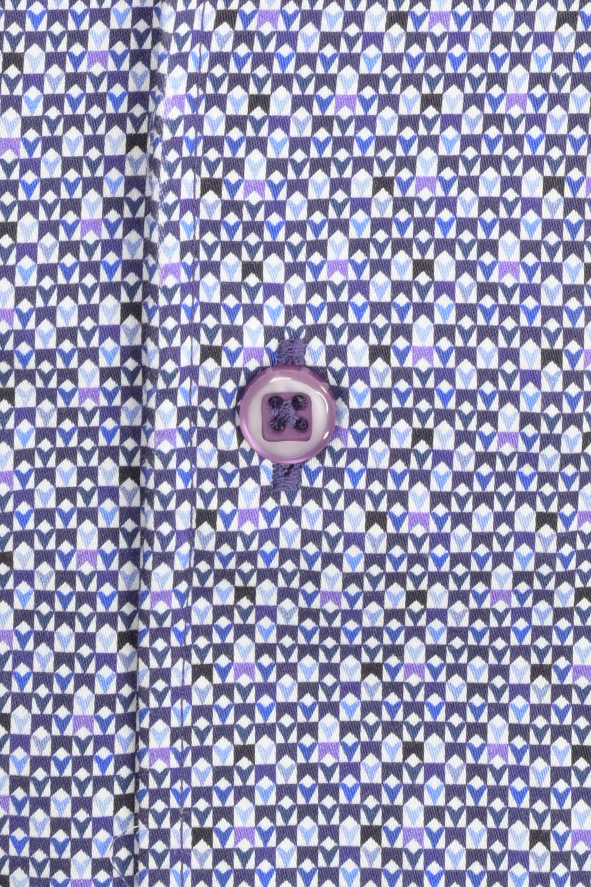 Marcello Neat Bloom Shirt Plum