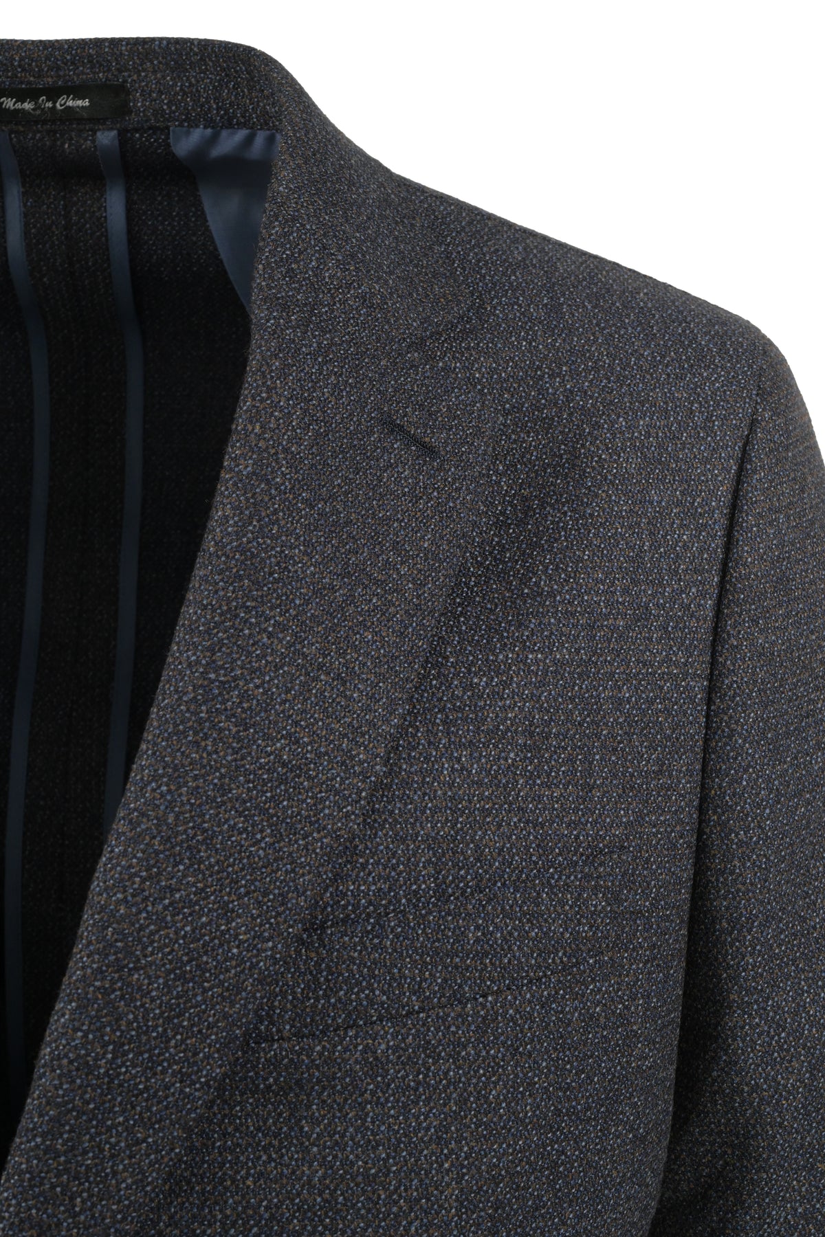 Paul Betenly Wool Sport Coat - Blue / Brown