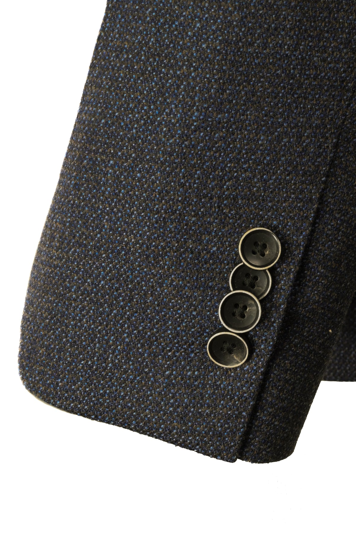 Paul Betenly Wool Sport Coat - Blue / Brown