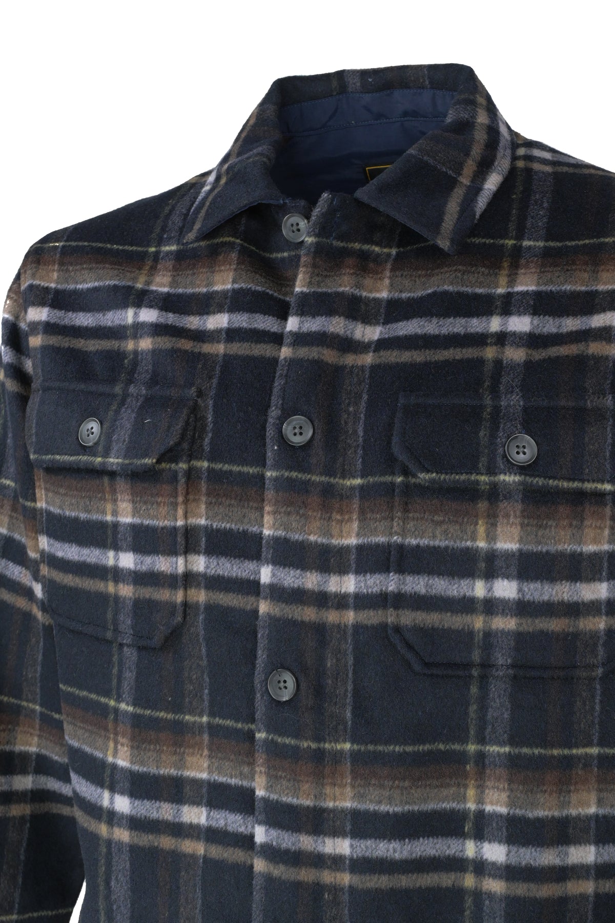 F/X Fusion Shirt Jacket - Navy/Tan