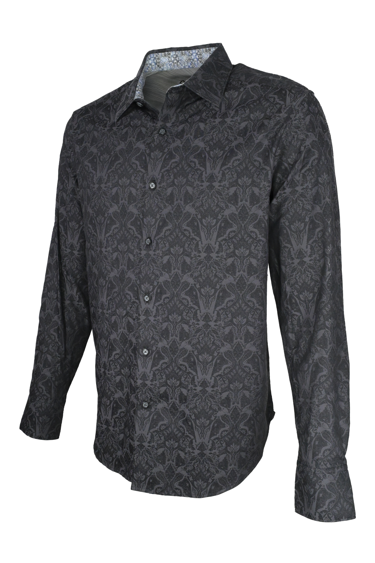 Robert Graham Highland Shirt - Charcoal