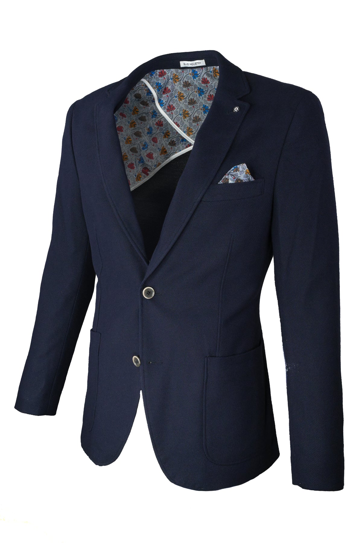 Blue Industry Fall Sport Coat Navy