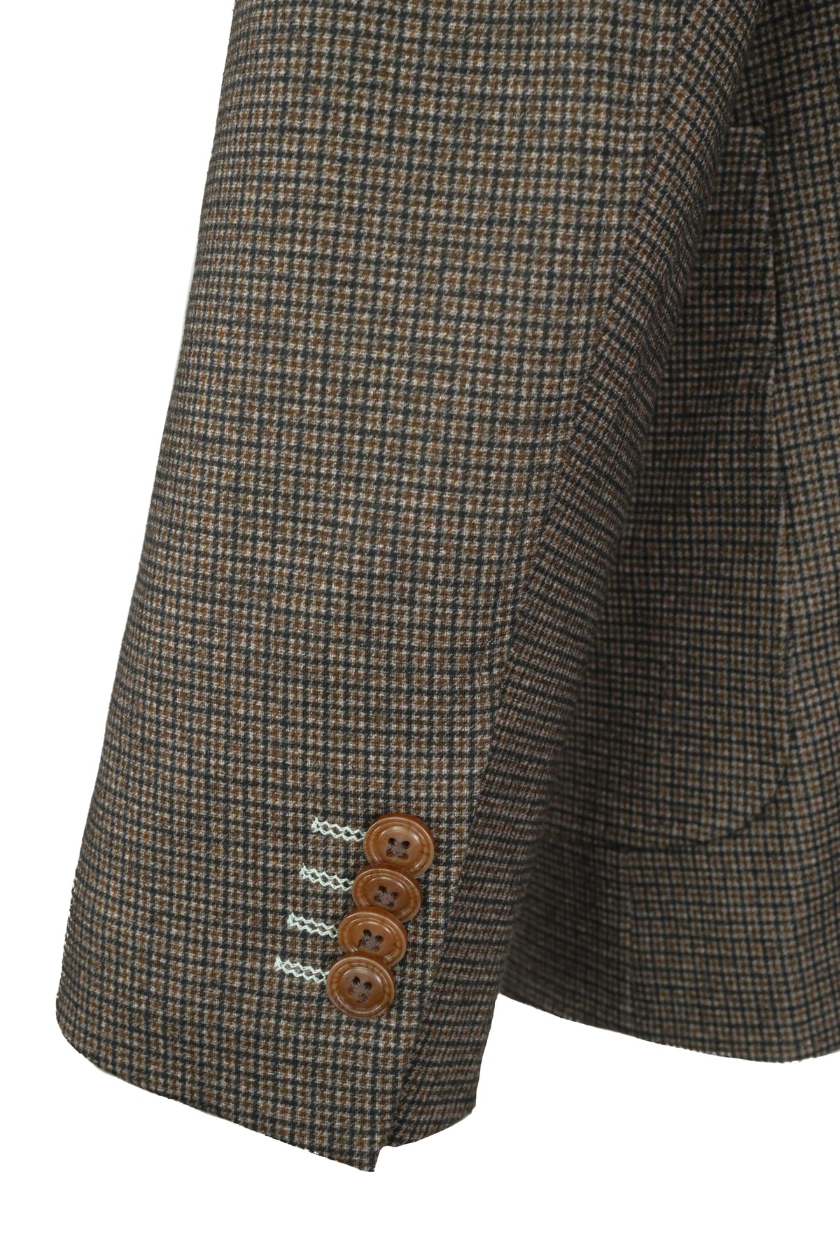 Blue Industry Fall Microcheck Sport Coat Brown