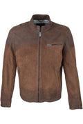 Regency Stevens Leather Jacket - Cigar