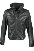 Mauritius Biko Leather Jacket - Black