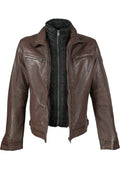 Mauritius Leather Jacket - Bain Wood