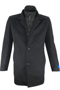 Giles & Jasper Hybrid Coat Black