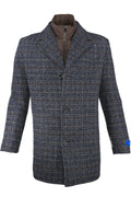 Giles & Jasper Hybrid Coat Plaid