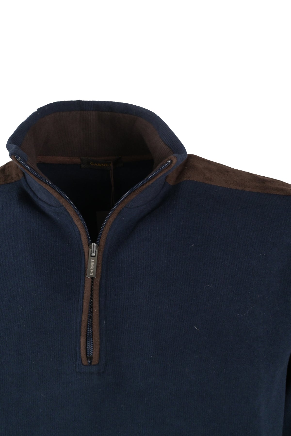 Garnet 1/4 Zip Sweater Navy