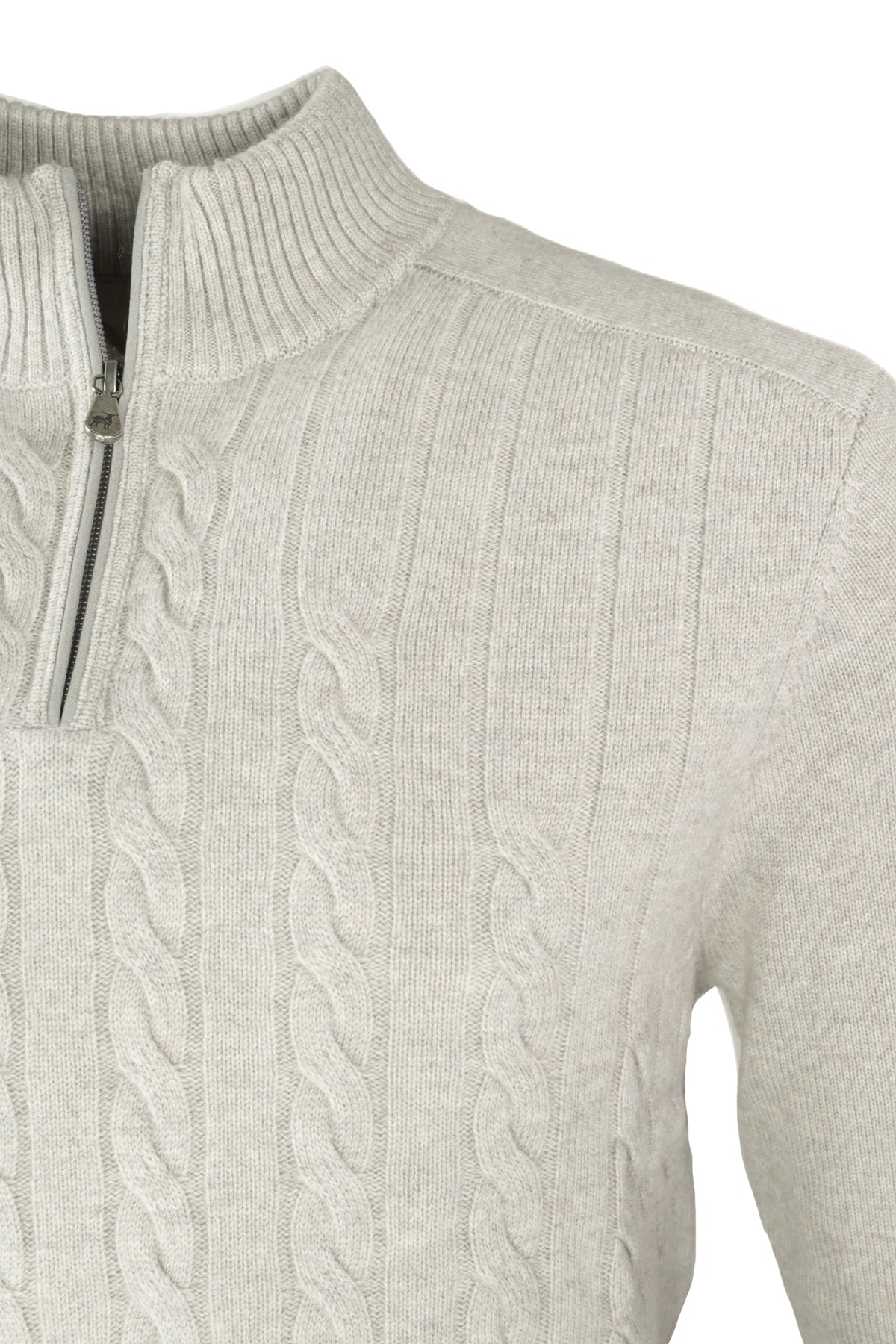 Raffi Cable Knit Sweater - Cloud