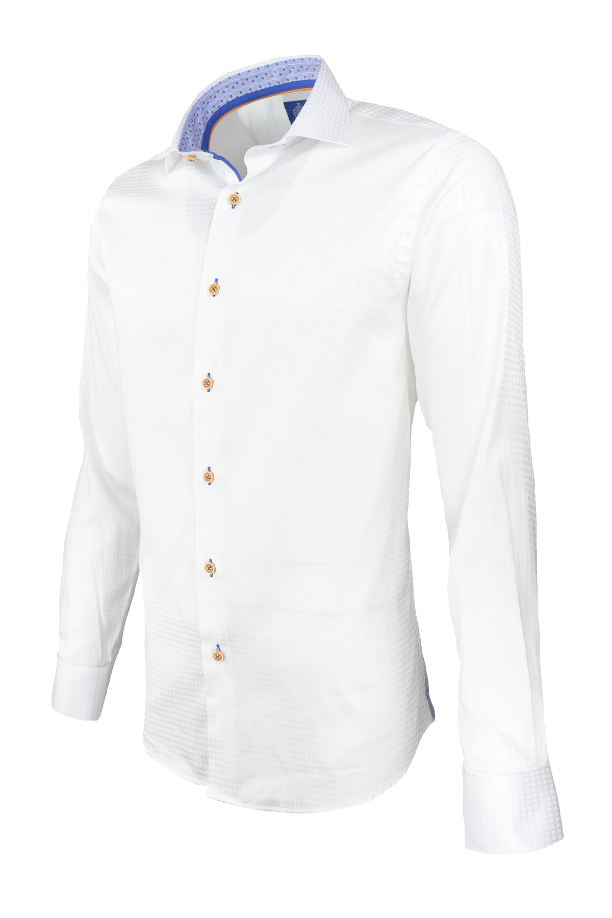 Avenue 21 Check Shirt White