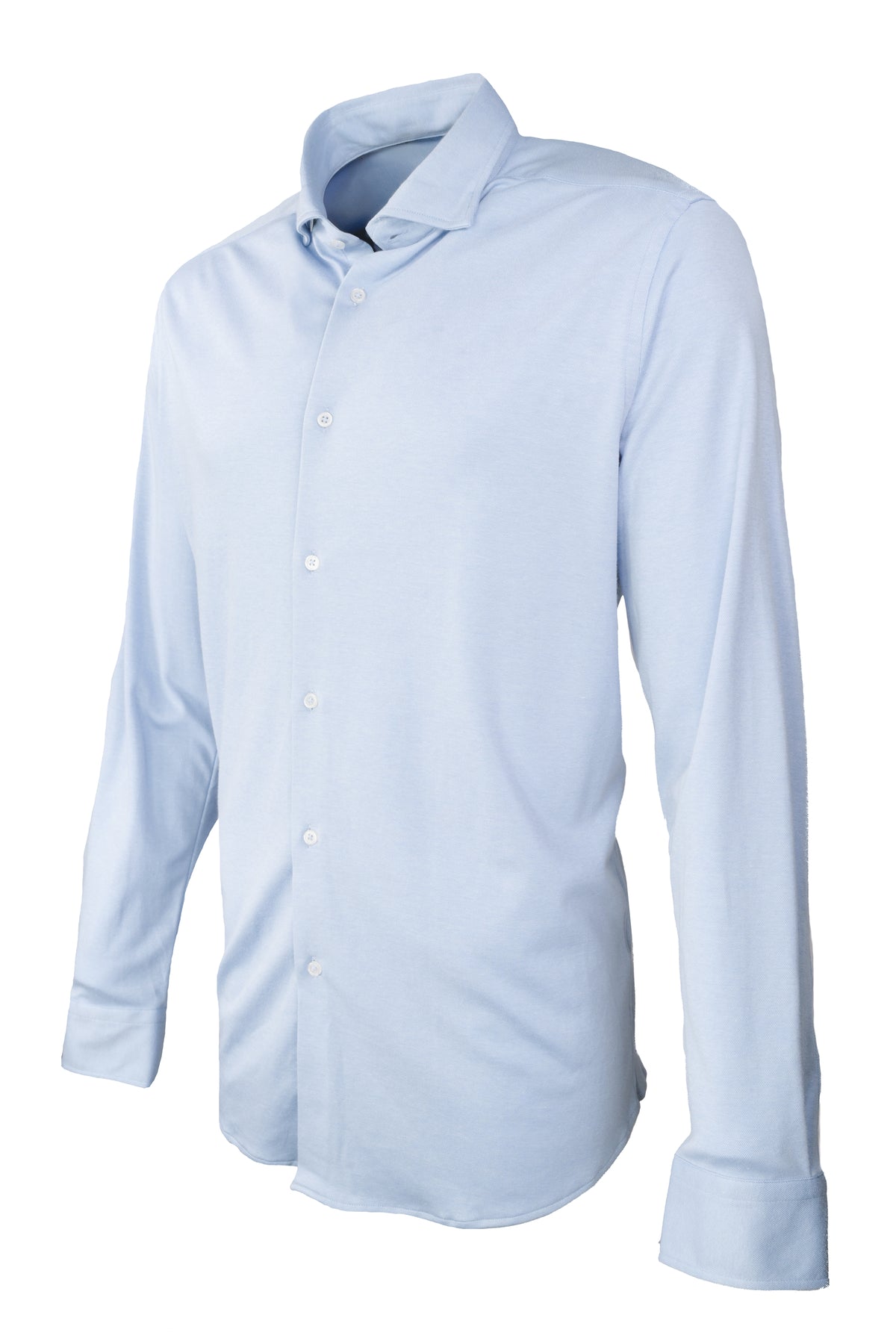 Luchiano Visconti Knit Shirt - Sky