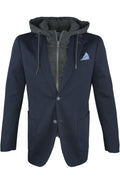 7 Downie St. Hybrid Hooded Hudson Sport coat - Navy
