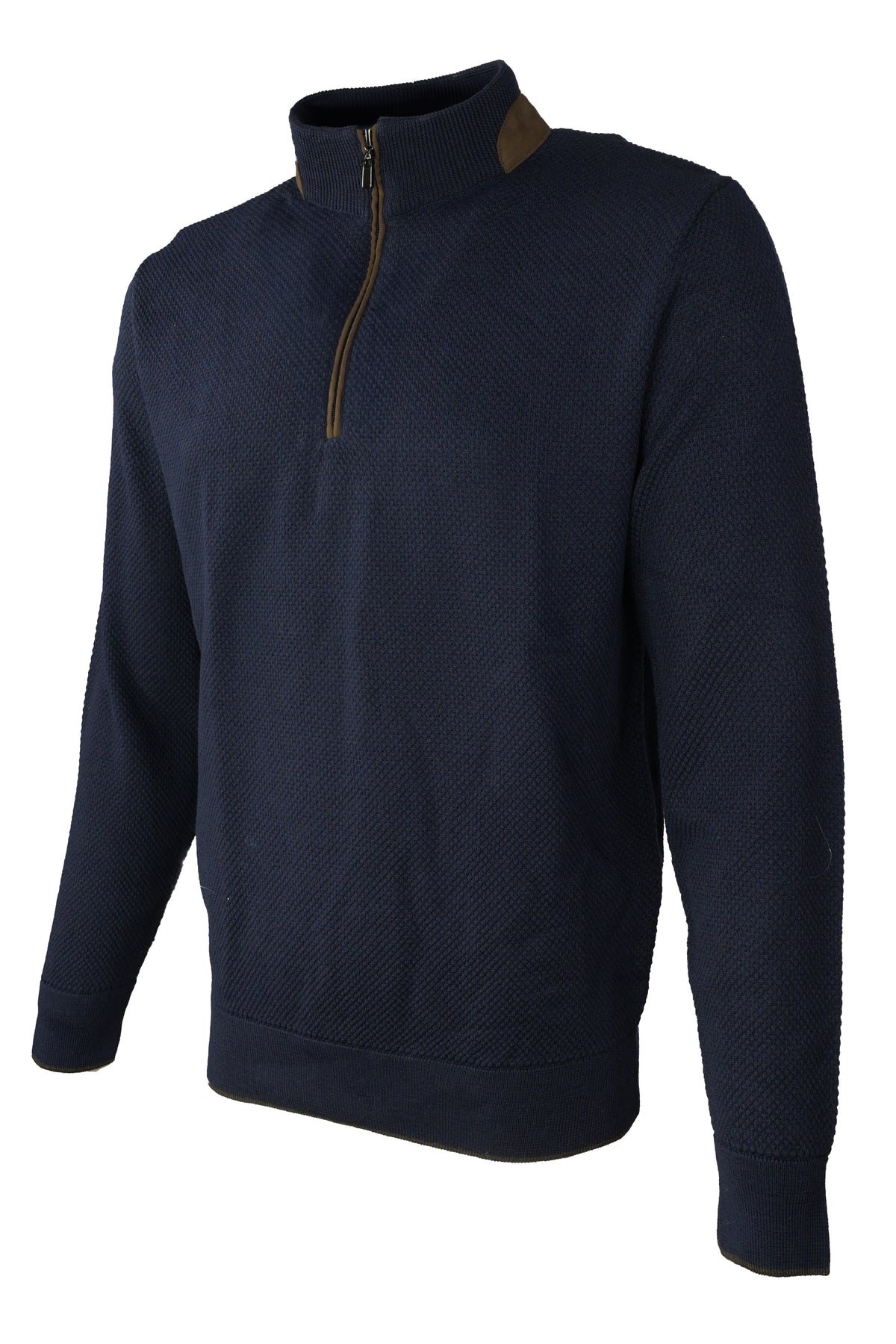 Inpore Quarter Zip Sweater - Navy