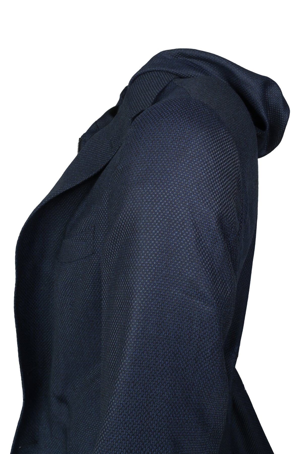 Alberto Zimni Signature Hybrid Hooded Sport Coat Navy